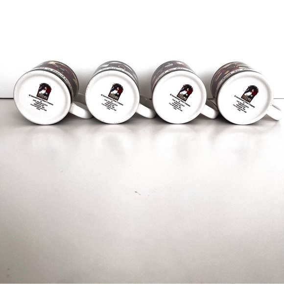 Vintage 4 Piece Christmas Story by Portmeirion Coffee Tea Mug Set Size 12 oz. - Picture 12 of 15